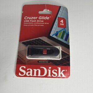 SanDisk Cruzer 4GB USB 2.0 Flash Drive SDCZ36 New Sealed NIP